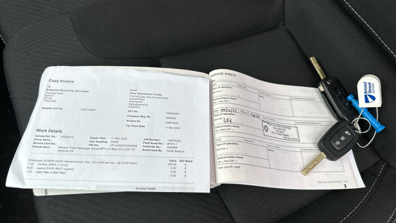 Renault Trafic Lwb Minibus Diesel LL30 Blue dCi 170 Extra 9 Seater EDC